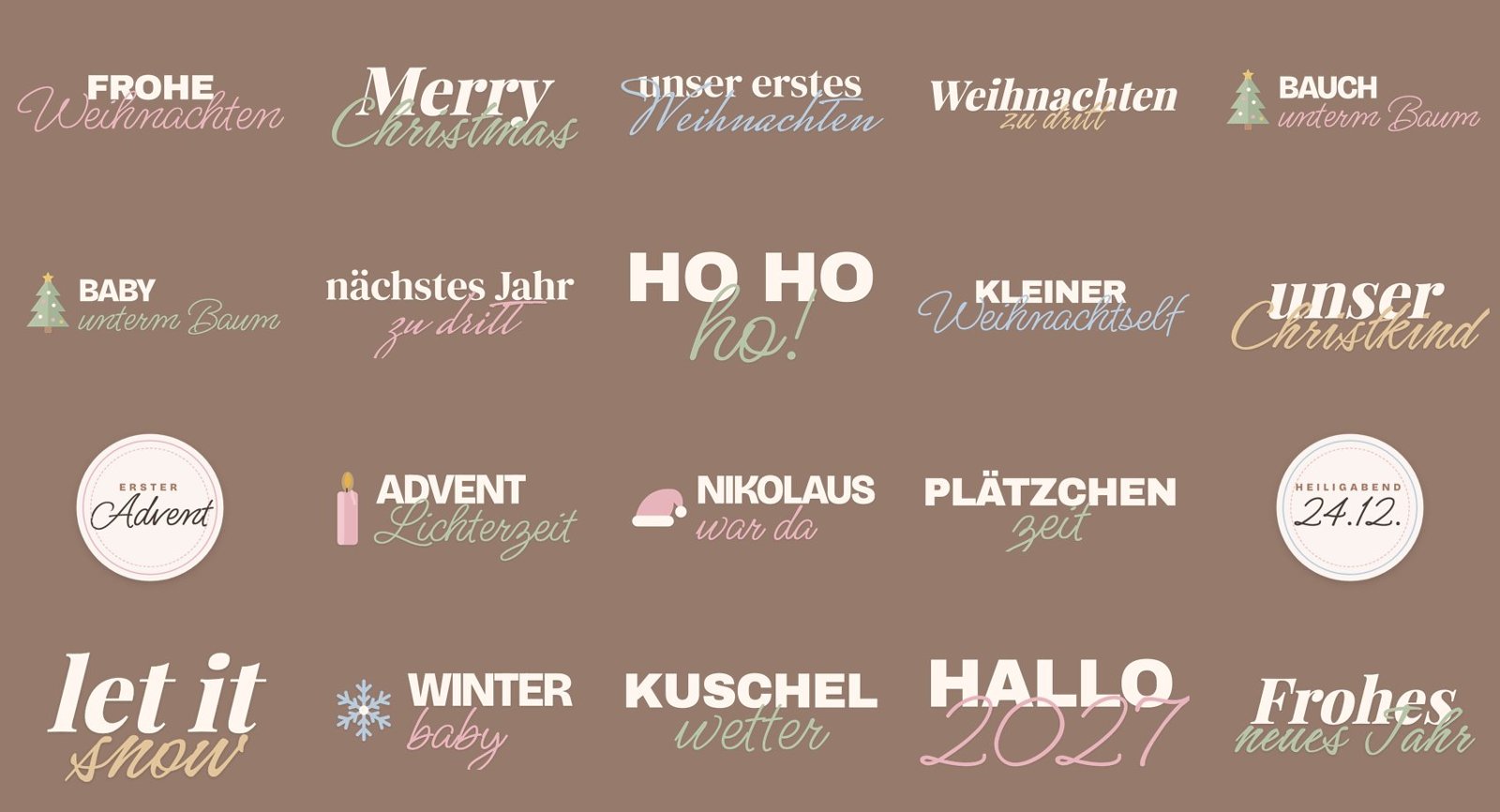 Winter-Sticker